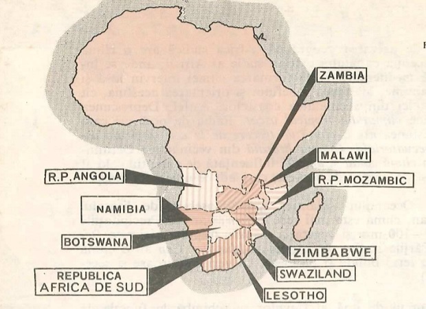 Statele din regiunea Africa de Sud