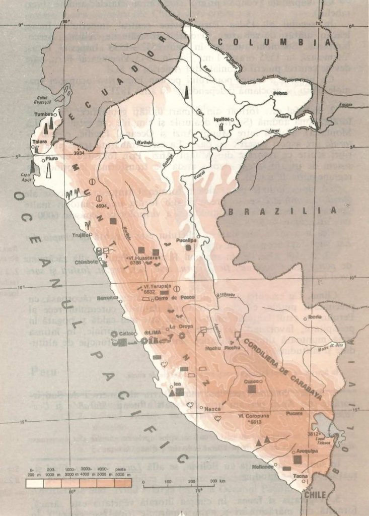 Peru harta fizica si economica