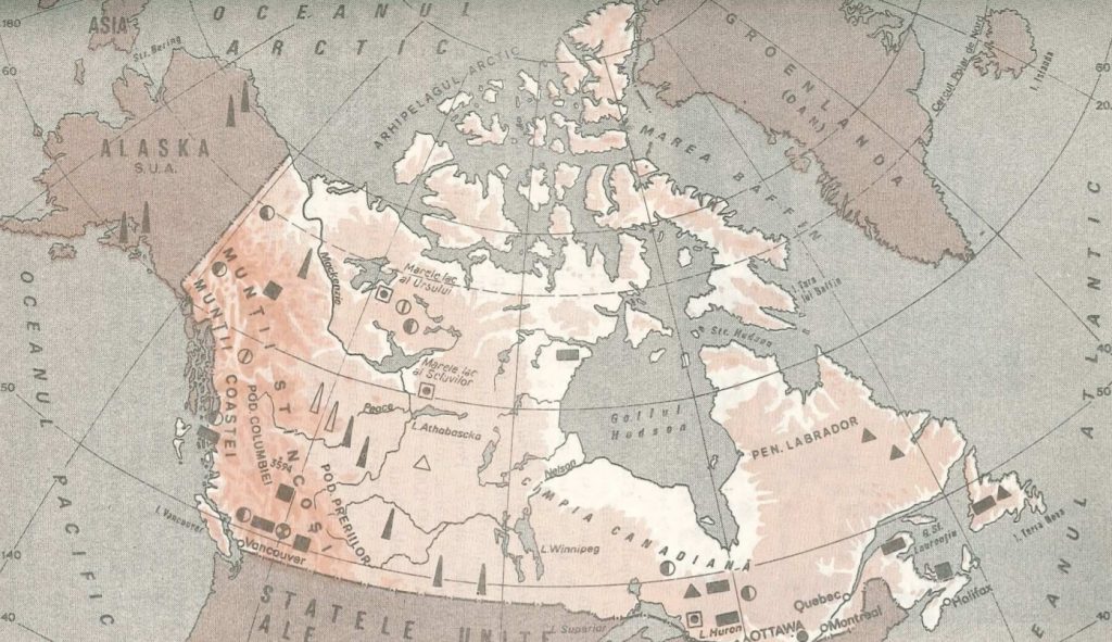 Canada Relieful Canadei