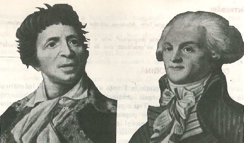 Dictatura Iacobină Jean Paul Marat si Maximilien Robespierre