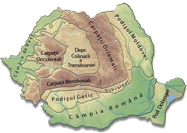 Relieful României - EPedia