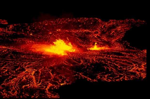 Lacul focului vesnic